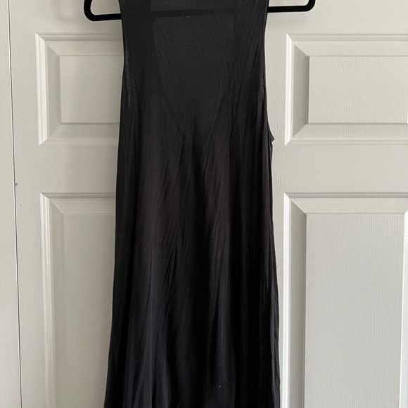 Soft Joie Women's Black Sleeveless V-Neck Maxi Dress Size OS - Picture 2 of 2